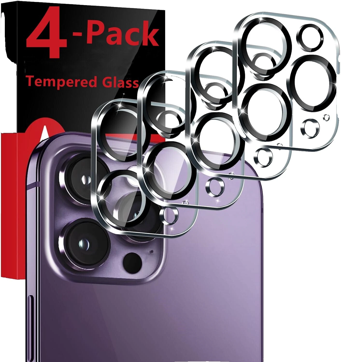 Protectores de pantallas para teléfonos celulares Multicolor para Apple