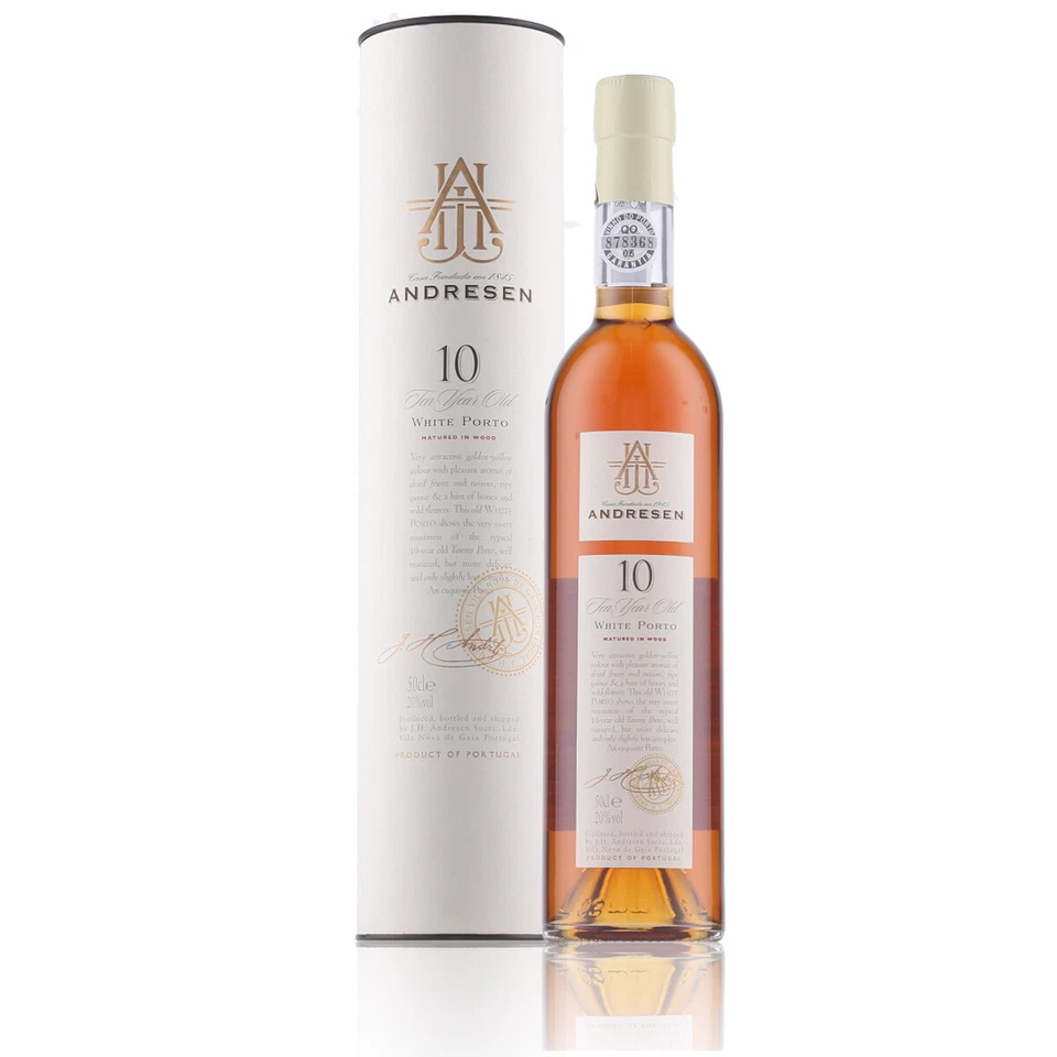 Andresen 10 Years White Porto 20% Vol. 0,5l in Geschenkbox - Bild 1 von 1