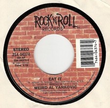 45RPM, WEIRD AL YANKOVIC ' EAT IT ' EXC ' NOVELTY ROCK