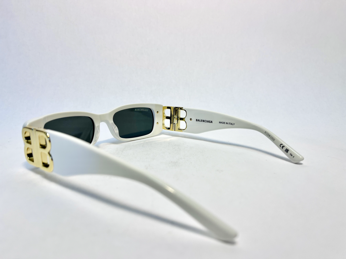BALENCIAGA DYNASTY 0096 White Gold 011 Fashion BB Logo 