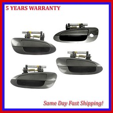 For Nissan Altima 2002-2006 Smoke Metallic K11 Outside Door Handle 4pcs Set