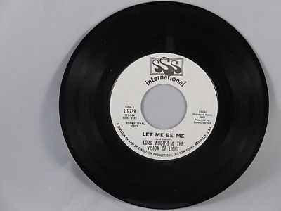 Lord August & Vision Of Light  ''Let Me Be Me'' Promo 45*