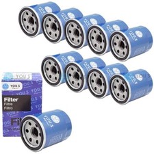 10x YOU.S Original Ölfilter für HYUNDAI Atos / Getz / i10 / i20 1.0 1.1 1.2