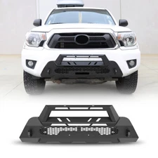 Upgrade Offroad Heavy Duty Steel Front Bumper For 2012-2015 Toyota Tacoma