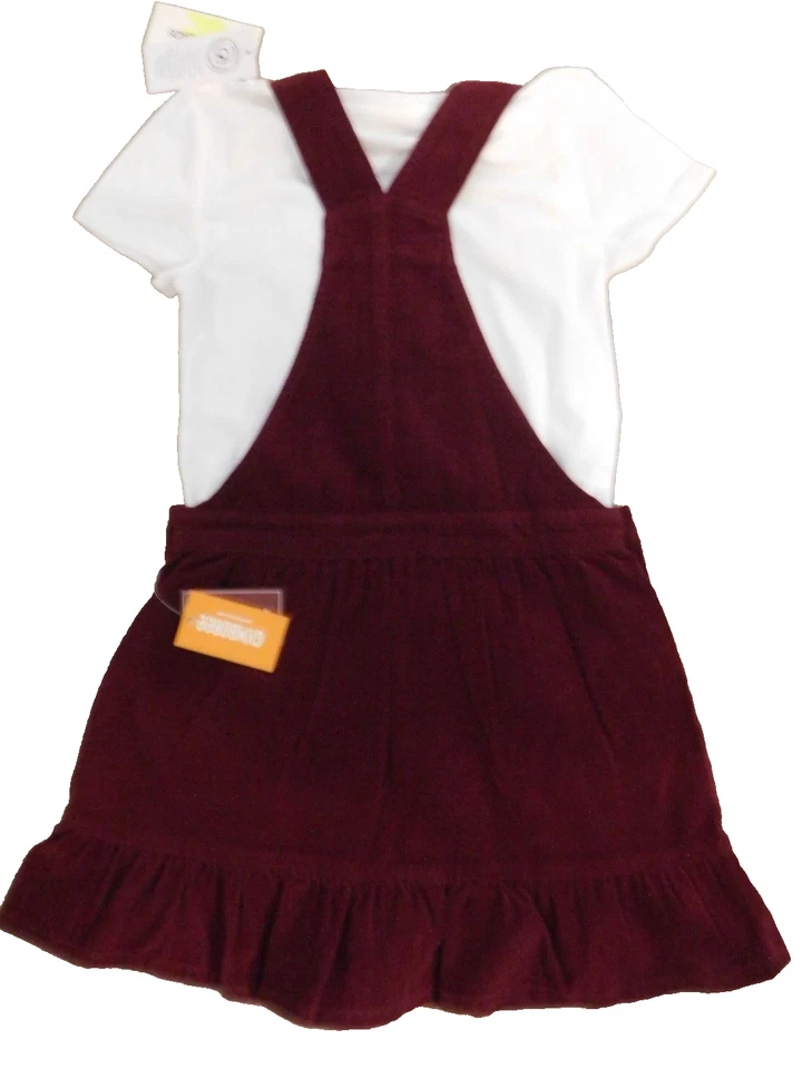 Vestido Falda Gymboree Epic Thread Niñas 5/6 Pana Jersey 6 y Camiseta 5/6 Nuevo con Etiquetas Foto 3 de 3