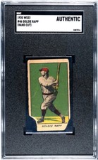 1920 W522 Hand Cut Strip Card #46 Goldie Rapp New York SGC Authentic