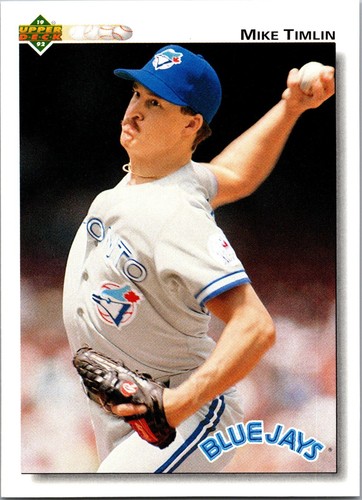 1992 Upper Deck - #409 Mike Timlin - 第 1/2 張圖片