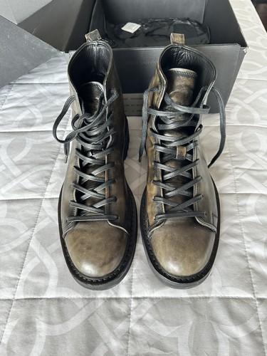 John Varvatos DK Charcoal Boots Retail Price $845 US Size 10 Excellent Condition - Picture 5 of 13