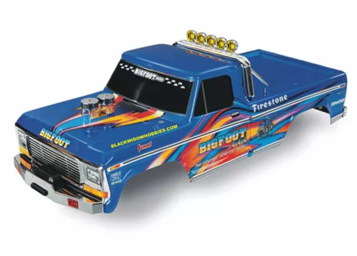 Traxxas 3661X Body Stampede Bigfoot No. 1 Blue