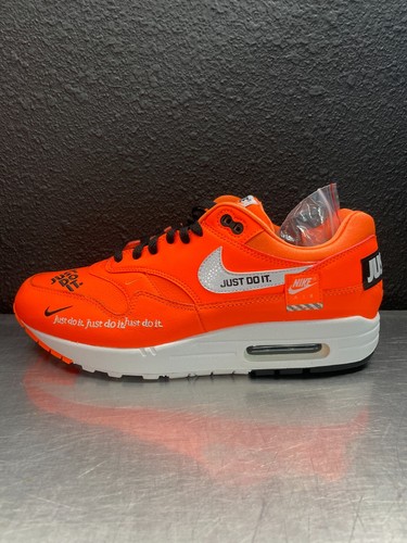 Nike Air Max 1 LX Just Do It WMNS Orange Shoe 917691 800 Size 11W/9.5M NEW - Picture 6 of 11