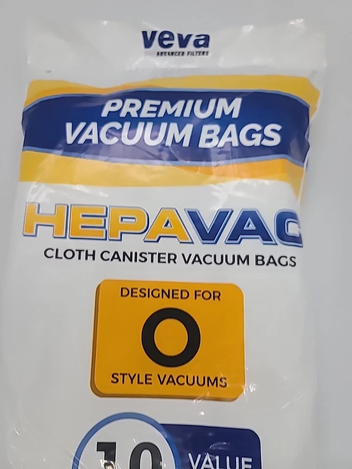 10 PACK!! Type O Premium Vacuum Bags HEPA Cloth for Kenmore 53294 Upright - Image 2 of 4