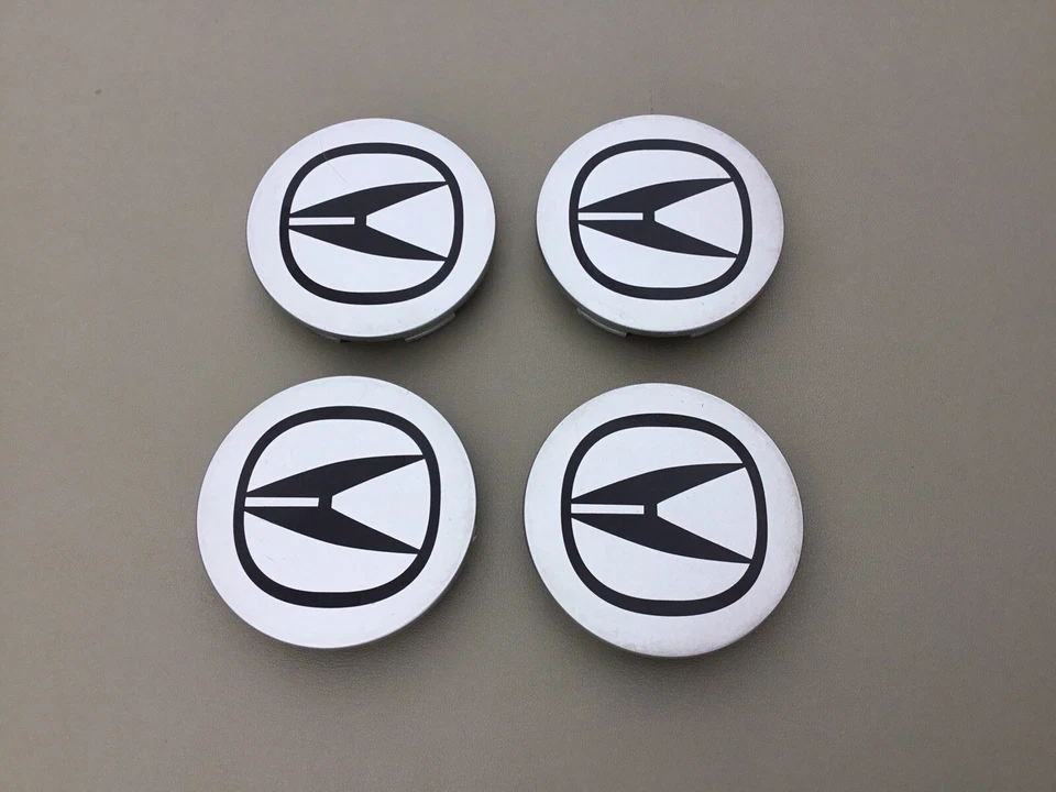 Juego de (4) tapas centrales de rueda Acura TSX 2009-2010 44732-S9A-A00 OEM Foto 3 de 4