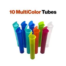 10 Pack colorful pill holder | Smell Proof containers | Water Resistant |