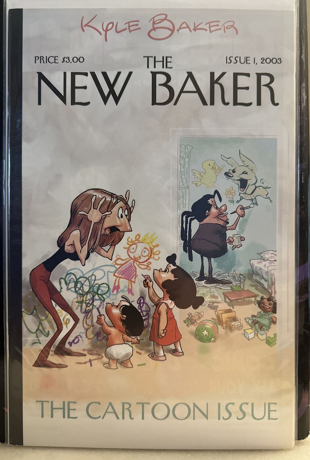 The New Baker #1 The Cartoon Issue 2003 First Printing Kyle Baker