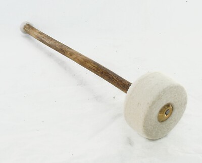 Filz Schlägel Klöppel Klangschale Bambus groß ca. 7 cm Klangdusche Fen Gong MC18