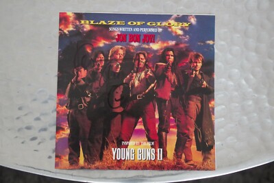 Jon Bon Jovi - Blaze of Glory (K. Aronoff) CD Album signed / autograph /signiert