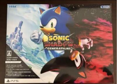 PS5ソニックxシャドウジェネレーションズコレクターズエディション 箱