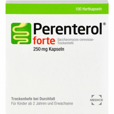 PERENTEROL forte 250 mg Kapseln 100 St PZN04508959