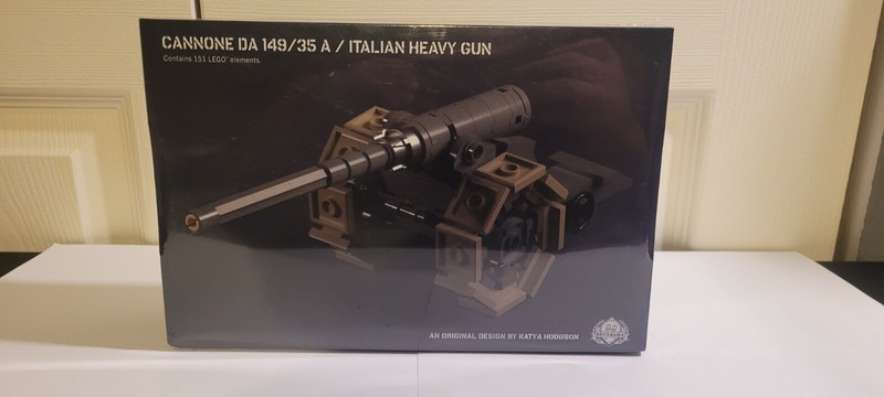 WW1 Brickmania Italian Cannon