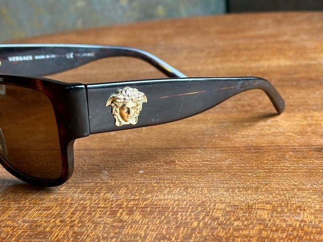 Vintage Versace Gold Medusa Tortoise Shell Sunglasses Model 4275 108/83 thumbnail 3