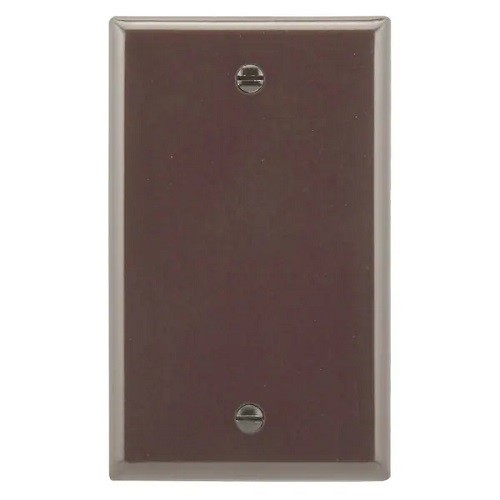 Cooper Wiring Devices Wall Plates - thermo-Plastic - brown
