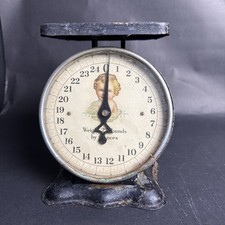 Vintage Baby Scale W/ Baby Graphic 25 Lb