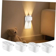 Night Light Plug into Wall Pack LED Night Lights,Rotatable Night Light-2700K 4