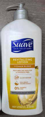 1 Suave Skin Solutions REVITALIZING LOTION VITAMIN BLEND 18 oz Pump Bottle NEW
