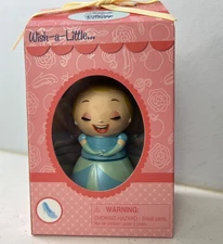 Disney Store Exclusive Kidada wish-a-little Cinderella Charm Necklace Mint!!