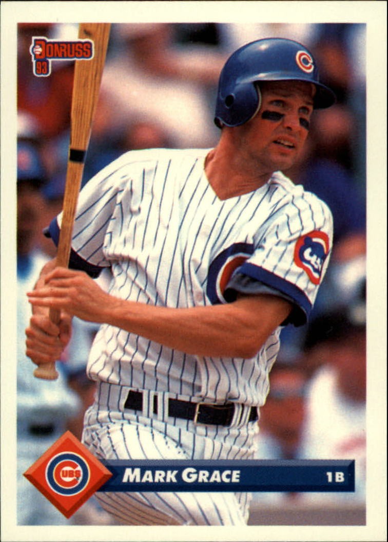 1993 Donruss #532 Mark Grace - BB