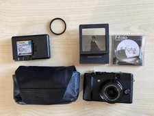 FUJIFILM X10 Black Compact Digital Camera with Accessories Great Condition