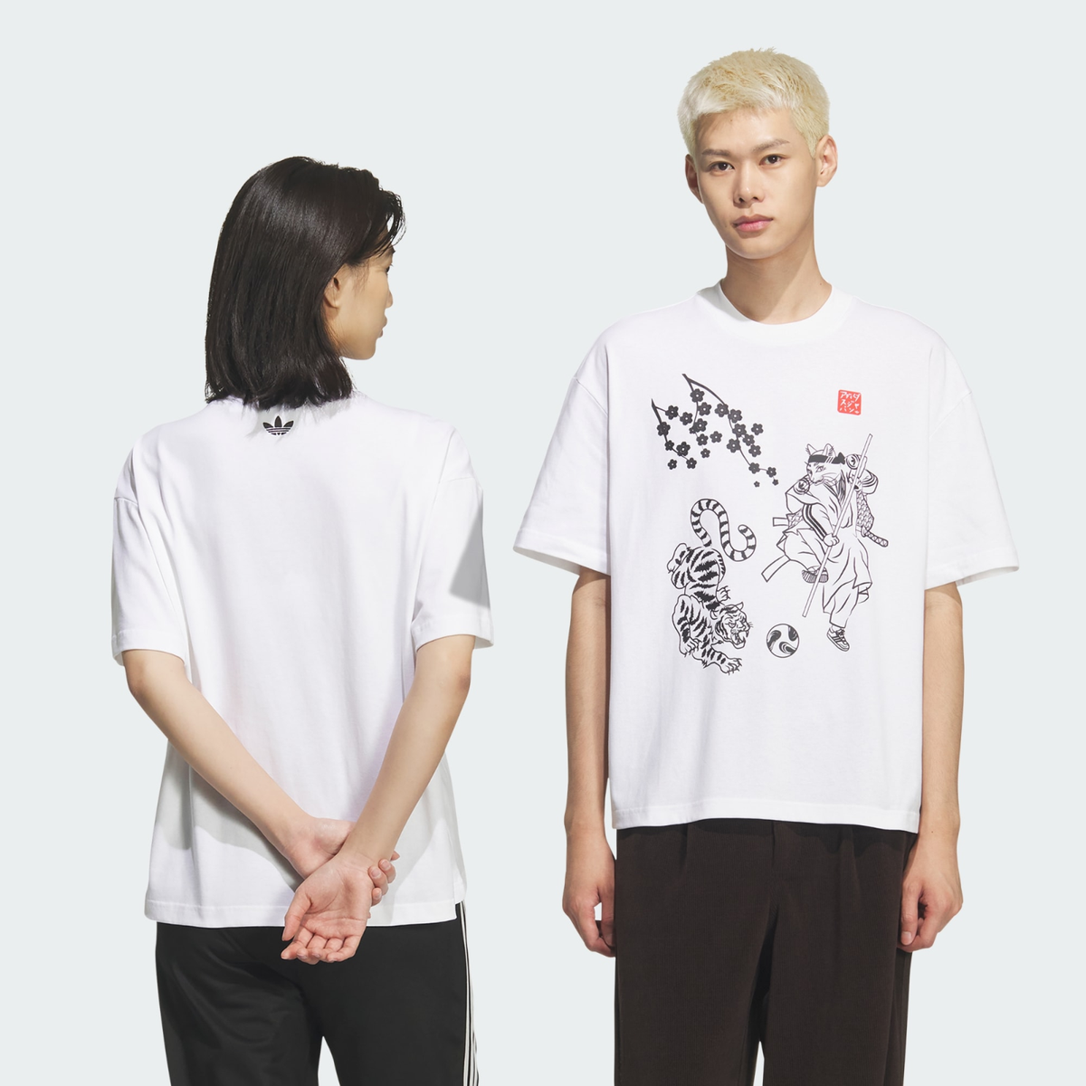 adidas Originals Samurai Short Sleeve T-Shirt White KS3320 Japan