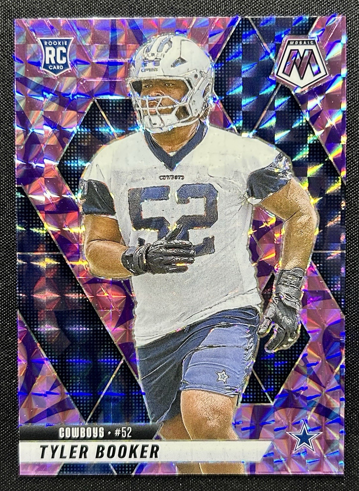 Tyler Booker - 2025 Panini Mosaic #348 Reactive Purple Prizm (RC)