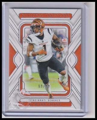 2024 Panini National Treasures #21 Ja'Marr Chase #/99