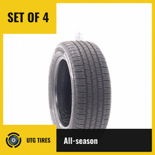 Set Of 4 Used 20555r16 Goodyear Reliant All-season 91v - 7.5-8.532