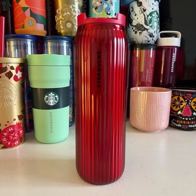 Starbucks 2025 Red Swirl Hot Cup Tumbler