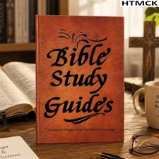 Guía de Estudio de la Biblia de 66 páginas, Diario Devocional Diario, Cuaderno de Estudio basado en Planificador