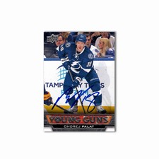 2013-14 UD Young Guns #481 ONDREJ PALAT Autographed Rookie Card