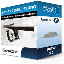 TOWCAR Anhängekupplung abnehmbar passend für BMW X2 11.2023-jetzt Neuware