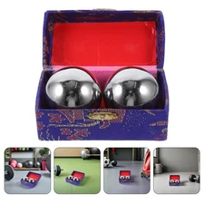 4 Pcs Chinese Hand Balls Finger Strengthener Exercise Meditation Stress