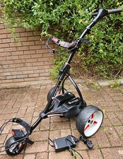 Motocaddy S1 Electric Golf Trolley, 18-27H Lithium Battery & Charger