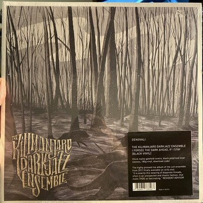 *NEW SEALED-THE KILIMANJARO DARKJAZZ ENSEMBLE - I FORSEE THE DARK AHEAD, Blk 2LP