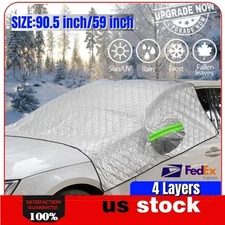 Car Thick Windshield Cover Protector Winter Snow Ice Rain Frost Guard Sun Shade