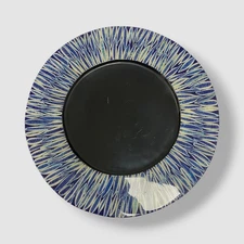 LADORADA Blue Almendro Large Charger Plate 14"