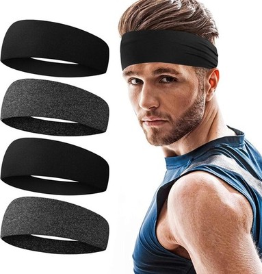 Stirnband Sport Unisex Elastisch Anti-Rutsch Kopfband Damen Herren Fitness Yoga