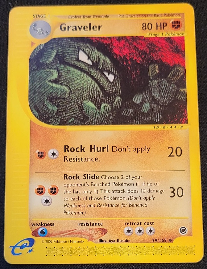 Graveler (Uncommon) Pokemon: Expedition Base Set 079/165