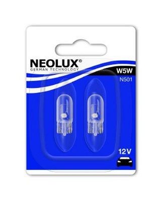 NEOLUX  Glühlampe Park-/Positionsleuchte N501-02B 12V 5W Blisterpack für VW GOLF