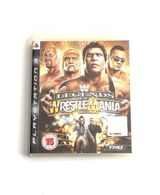 WWE LEGENDS OF WRESTLEMANIA PS3 SPIEL PLAYSTATION 3 THQ WRESTLING GAME