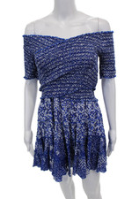 Poupette St. Barth Women Mini Off Shoulder Fl...