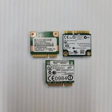 Lot 3 Laptop WiFi Cards Intel 100BNHMW BCM94312HMG 630703-001 Mini PCIe WLAN